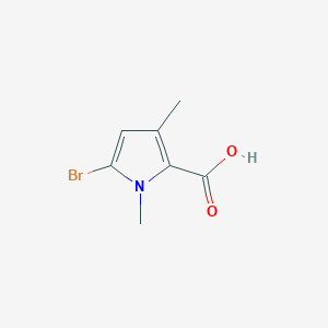 5-Bromo-1,3-dimethyl-1H-pyrrole-2-carboxylic acid