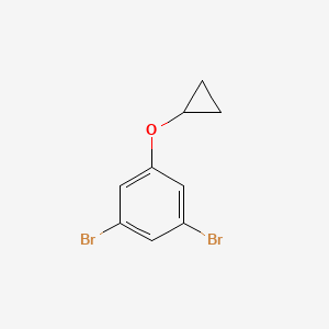 1,3-Dibromo-5-cyclopropoxybenzene