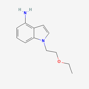 1-(2-Ethoxyethyl)-1h-indol-4-amine