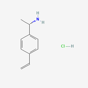 (S)-1-(4-Vinylphenyl)ethan-1-amine hydrochloride