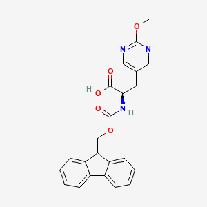 (R)-2-((((9H-Fluoren-9-yl)methoxy)carbonyl)amino)-3-(2-methoxypyrimidin-5-yl)propanoic acid