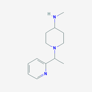 n-Methyl-1-(1-(pyridin-2-yl)ethyl)piperidin-4-amine