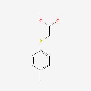 (2,2-Dimethoxyethyl)(p-tolyl)sulfane