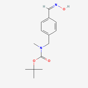 Tert-butyl 4-((hydroxyimino)methyl)benzyl(methyl)carbamate