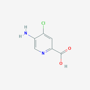 5-Amino-4-chloropicolinic acid