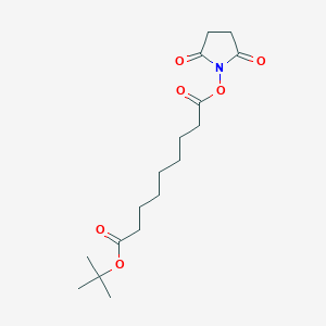 1-tert-Butyl 9-(2,5-dioxopyrrolidin-1-yl) nonanedioate