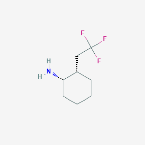 (1s,2s)-2-(2,2,2-Trifluoroethyl)cyclohexan-1-amine