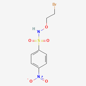 N-(2-bromoethoxy)-4-nitrobenzene-1-sulfonamide