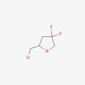 2-(Bromomethyl)-4,4-difluorotetrahydrofuran