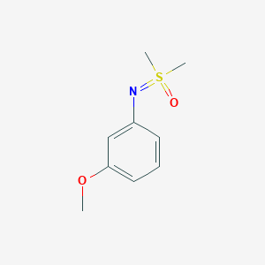 [(3-Methoxyphenyl)imino]dimethyl-lambda6-sulfanone