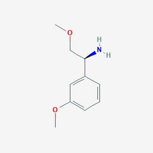 (S)-2-Methoxy-1-(3-methoxyphenyl)ethan-1-amine