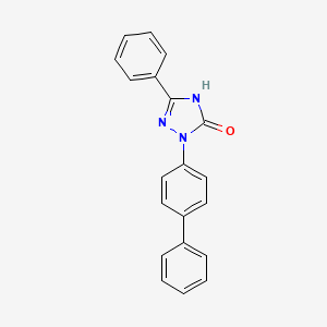 2-(Biphenyl-4-yl)-1,2-dihydro-phenyl-3h-1,2,4-triazol-3-one