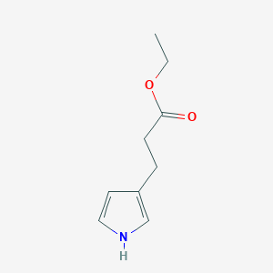 Ethyl 3-(1H-pyrrol-3-yl)propanoate