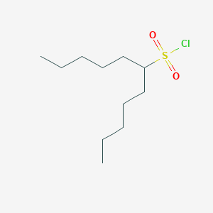 Undecane-6-sulfonyl chloride