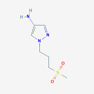 1-(3-(Methylsulfonyl)propyl)-1h-pyrazol-4-amine