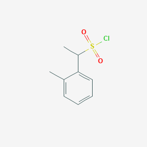 1-(O-tolyl)ethane-1-sulfonyl chloride