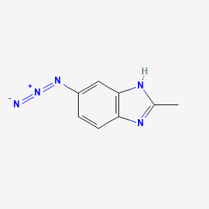 molecular formula C8H7N5 B1364522 6-azido-2-methyl-1H-benzimidazole 