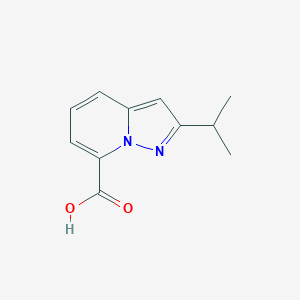 2-Isopropylpyrazolo[1,5-a]pyridine-7-carboxylic acid