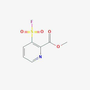 Methyl 3-(fluorosulfonyl)picolinate