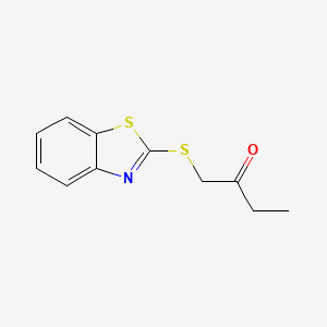 1-(Benzo[d]thiazol-2-ylthio)butan-2-one