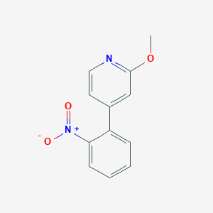 2-Methoxy-4-(2-nitrophenyl)pyridine