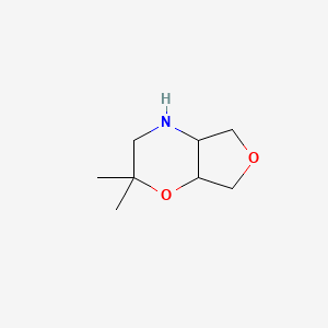 2,2-dimethyl-hexahydro-2H-furo[3,4-b]morpholine