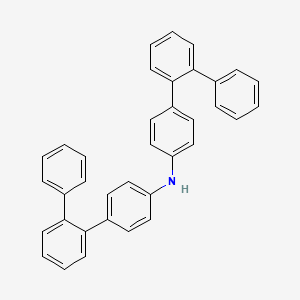 4-(2-phenylphenyl)-N-[4-(2-phenylphenyl)phenyl]aniline