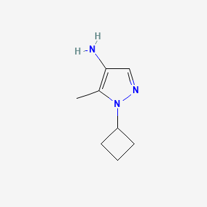 1-cyclobutyl-5-methyl-1H-pyrazol-4-amine