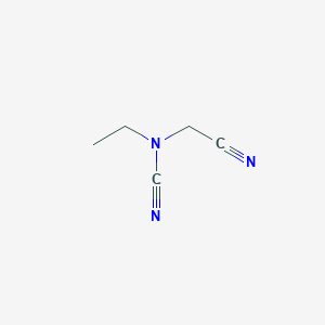 2-[Cyano(ethyl)amino]acetonitrile