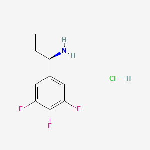 (R)-1-(3,4,5-Trifluorophenyl)propan-1-amine hydrochloride