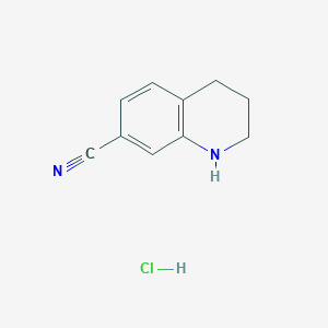 1,2,3,4-Tetrahydroquinoline-7-carbonitrile hydrochloride