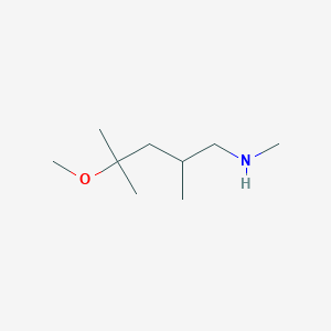 4-Methoxy-n,2,4-trimethylpentan-1-amine