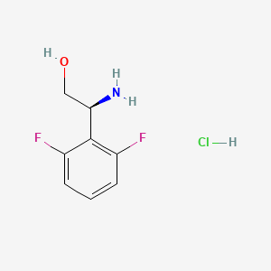 (S)-2-Amino-2-(2,6-difluorophenyl)ethan-1-ol hydrochloride