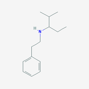 2-Methyl-N-phenethylpentan-3-amine