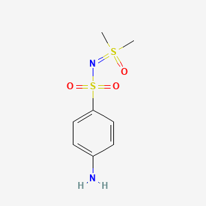 [(4-Aminobenzenesulfonyl)imino]dimethyl-lambda6-sulfanone