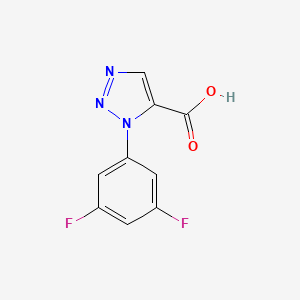 1-(3,5-Difluorophenyl)-1h-1,2,3-triazole-5-carboxylic acid