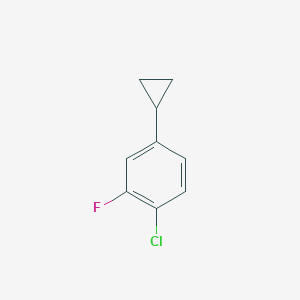 1-Chloro-4-cyclopropyl-2-fluorobenzene