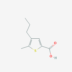 molecular formula C9H12O2S B1364553 5-甲基-4-丙基噻吩-2-羧酸 CAS No. 790263-47-7