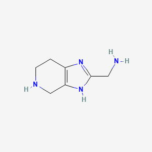 4,5,6,7-tetrahydro-3H-imidazo[4,5-c]pyridin-2-ylmethanamine