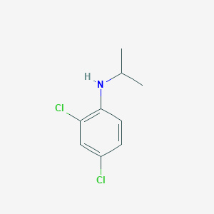 2,4-Dichloro-N-(propan-2-yl)aniline