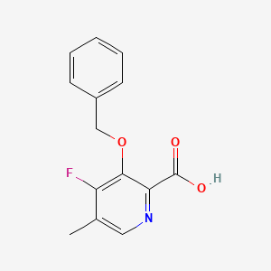 3-(Benzyloxy)-4-fluoro-5-methylpicolinic acid