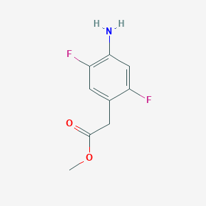 Methyl 4-amino-2,5-difluorophenylacetate