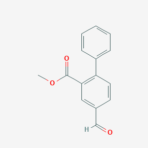 Methyl 4-formylbiphenyl-2-carboxylate