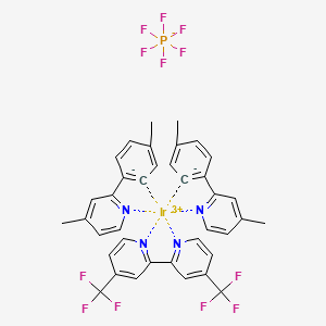 (Ir[Me(Me)ppy]2(4,4'-dCF3bpy))PF6