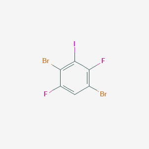 1,4-Dibromo-2,5-difluoro-3-iodobenzene