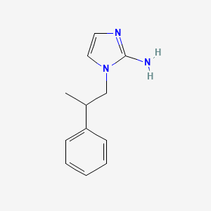 1-(2-Phenylpropyl)-1h-imidazol-2-amine