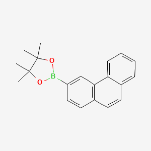 4,4,5,5-Tetramethyl-2-(phenanthren-3-yl)-1,3,2-dioxaborolane