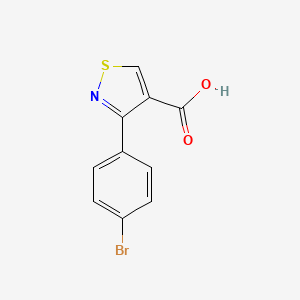 3-(4-Bromophenyl)-4-isothiazolecarboxylic acid