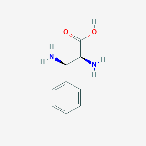 molecular formula C9H12N2O2 B13645865 (2S,3R)-2,3-Diamino-3-phenylpropanoic acid 