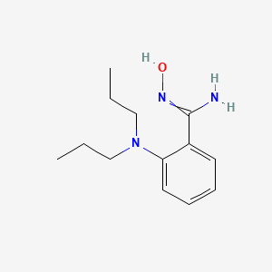 2-(Dipropylamino)-N'-hydroxybenzimidamide